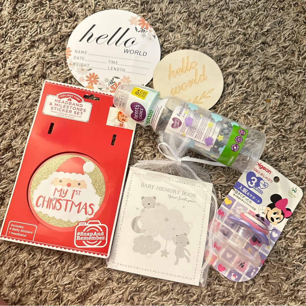 Baby Newborn Accessories Essentials Set